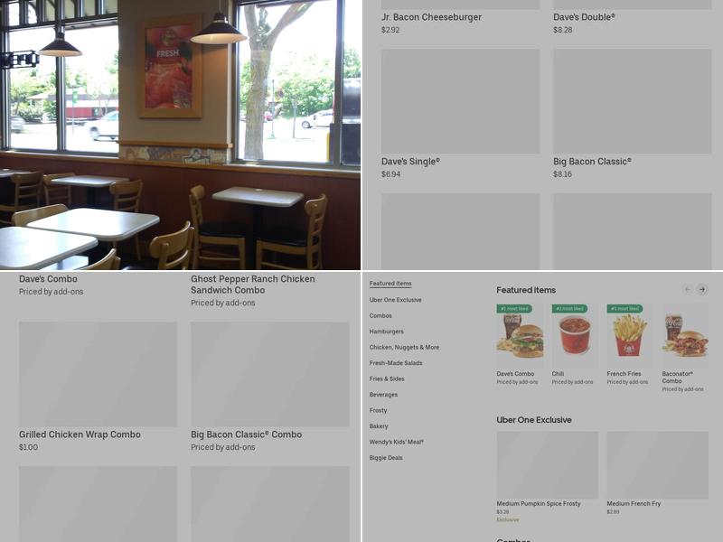 Wendy's Menu
