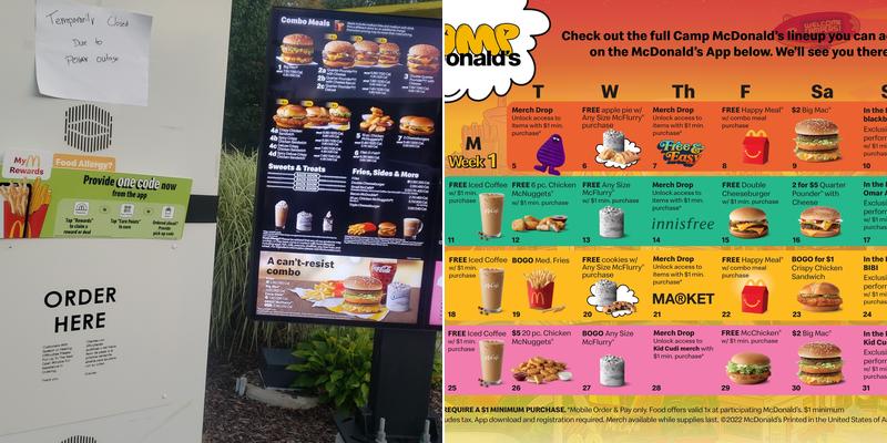 McDonald's Menu