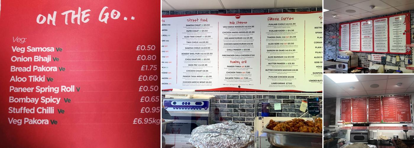 Bombay Sweet Centre (Hyson Green) Menu