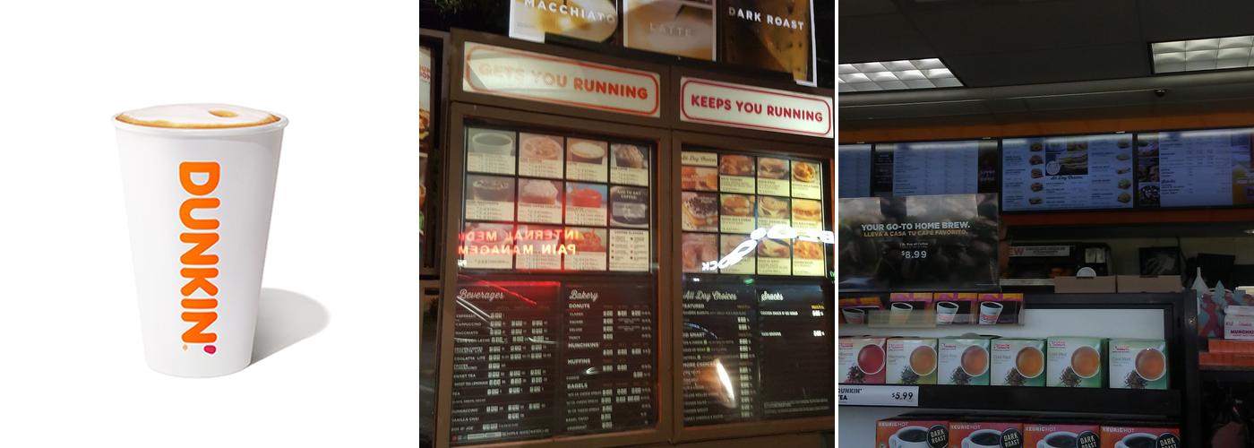 Dunkin' Menu
