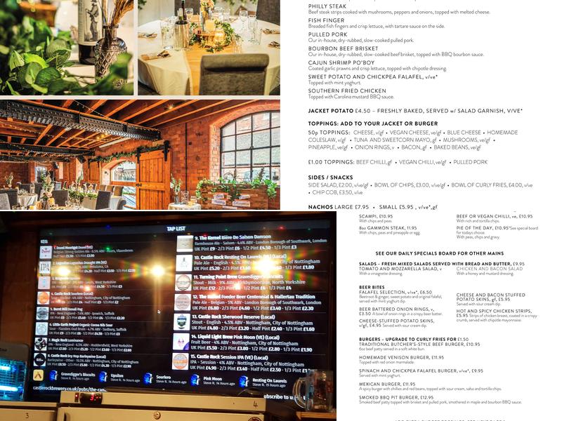 Canalhouse Menu
