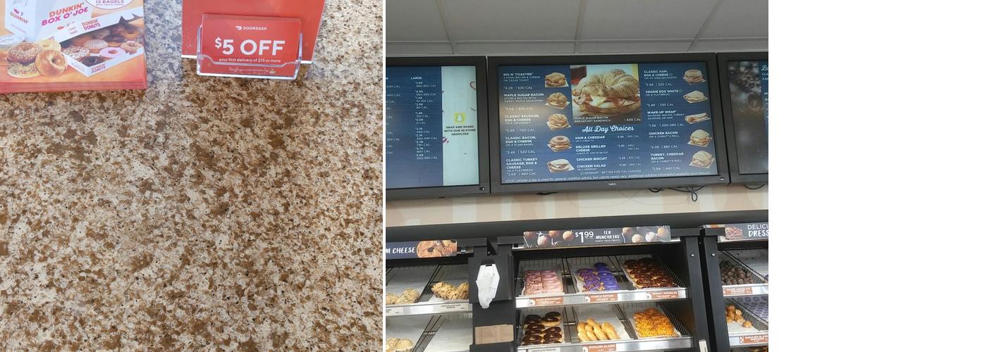 Dunkin' Menu