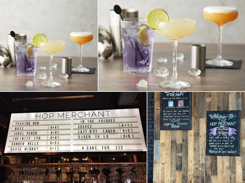 The Hop Merchant Menu