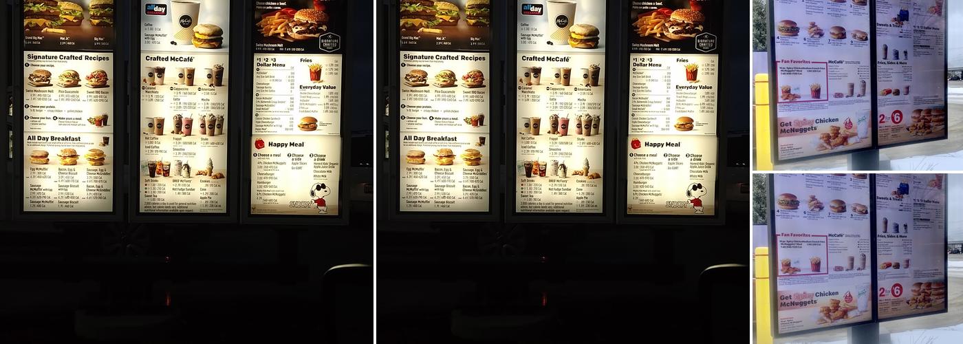 McDonald's Menu