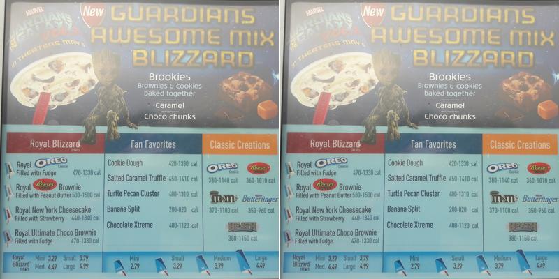Dairy Queen Grill & Chill Menu