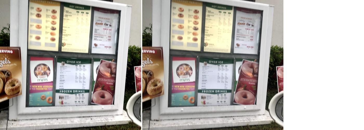 Krispy Kreme Menu