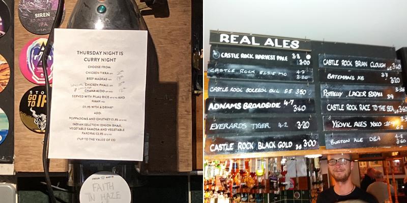 Stratford Haven Menu