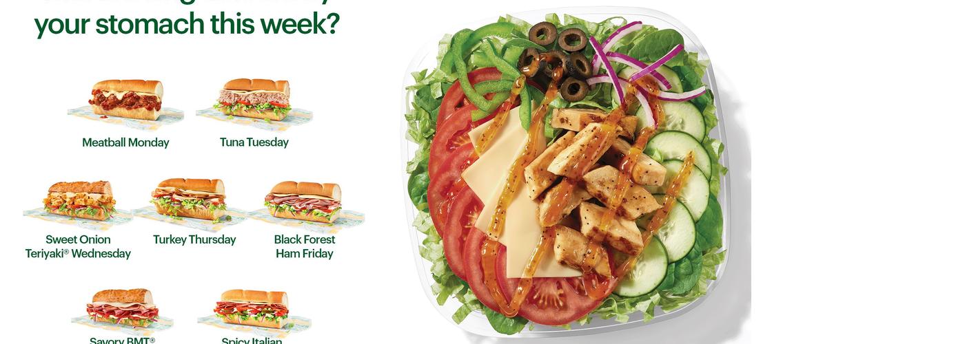 Subway Menu