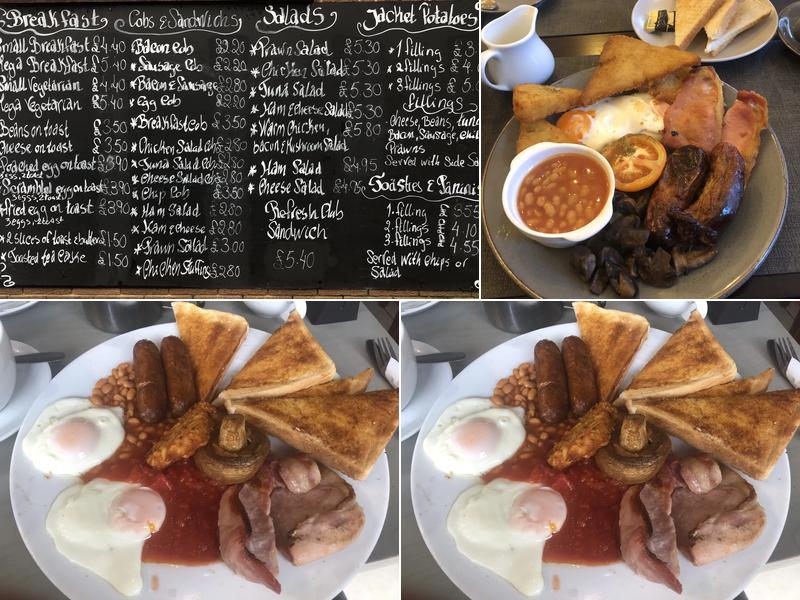 GB Cafe and Restaurant Menu