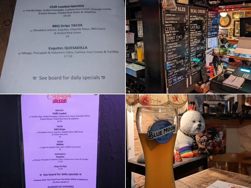 King William IV Menu