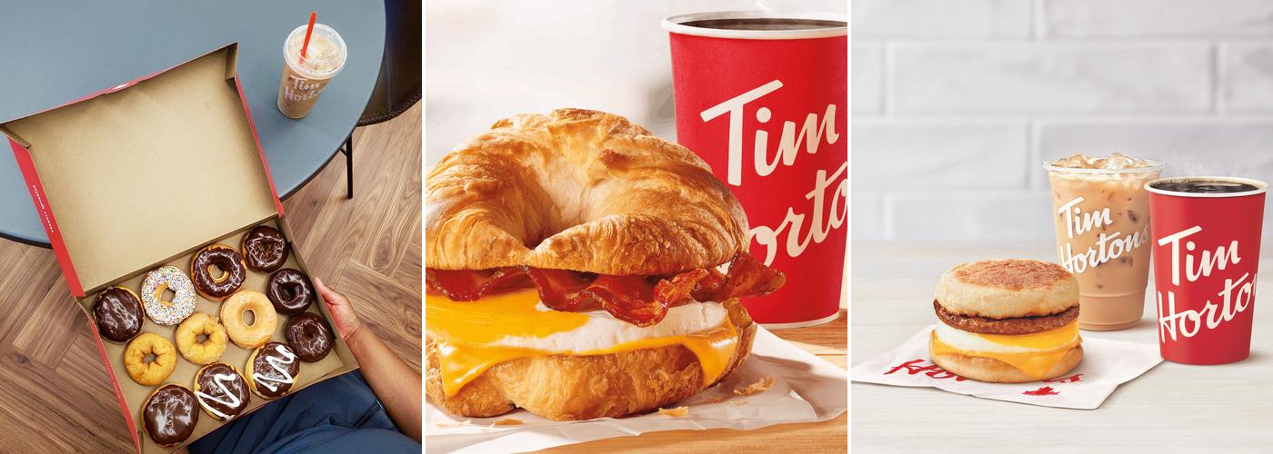 Tim Hortons Menu