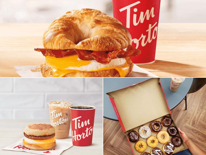 Tim Hortons Menu