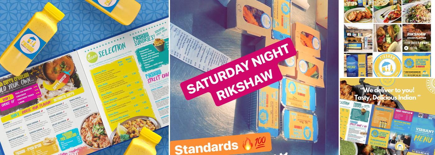 Rikshaw Urban Indian Kitchen Menu