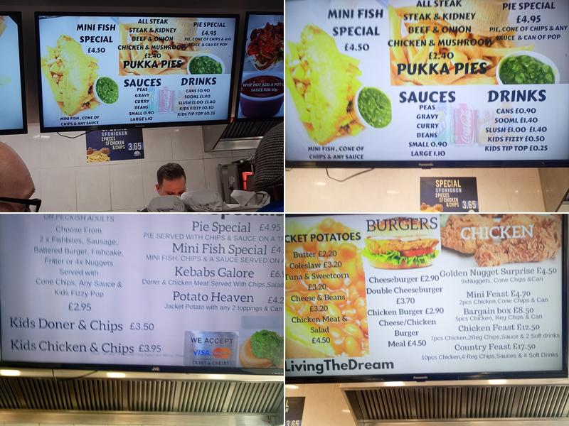 BESTWOOD FISHERIES Menu