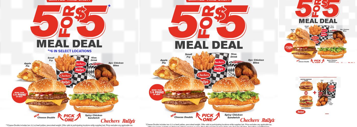 Checkers Menu