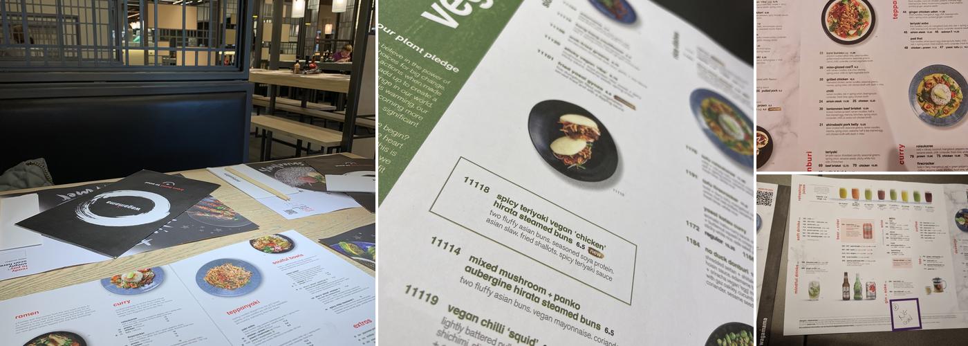 wagamama west bridgford Menu