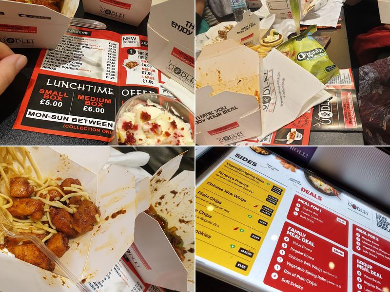 Oodles Nottingham Menu