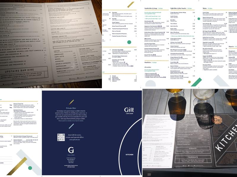 Gilt - West Bridgford Menu