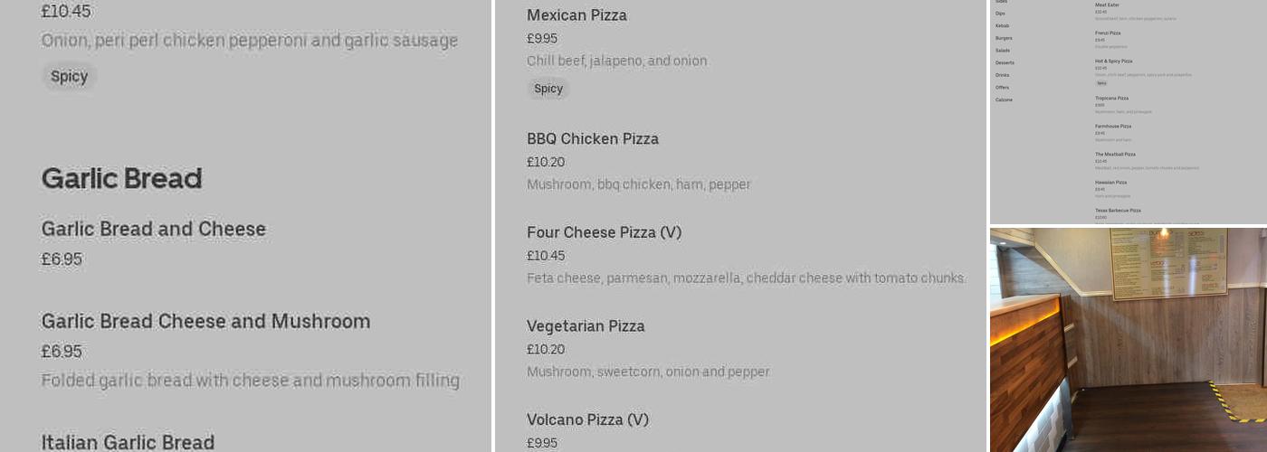 Expresso Pizza Menu