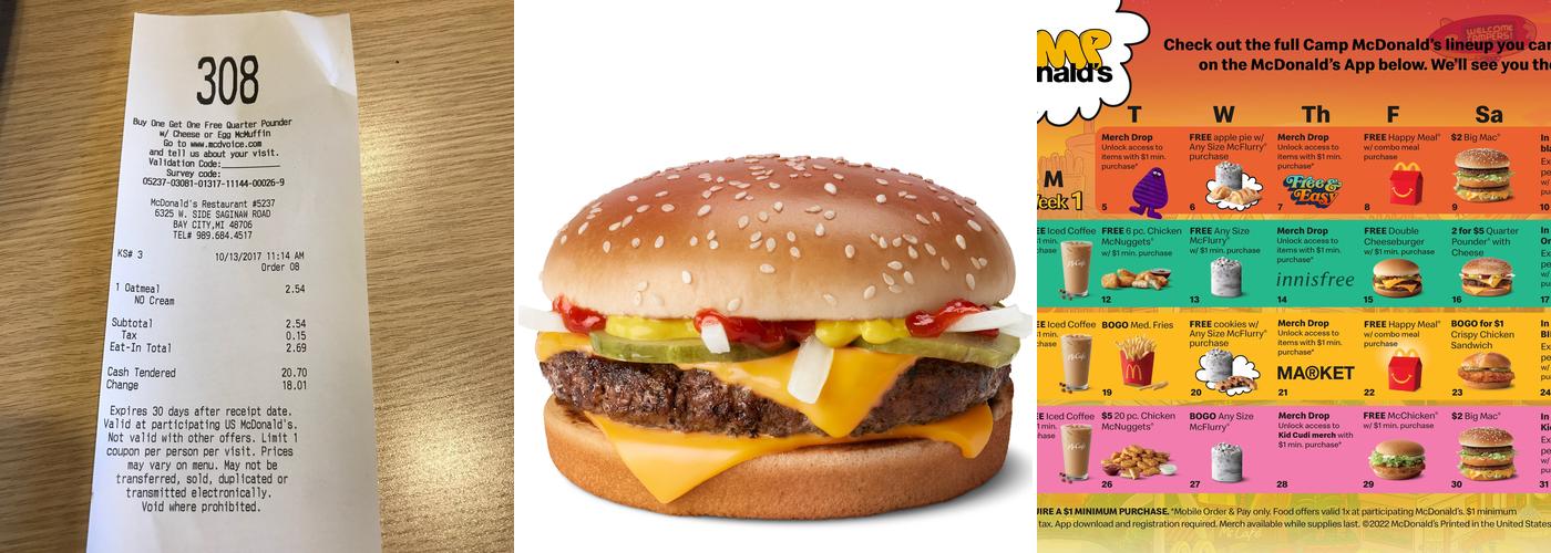 McDonald's Menu