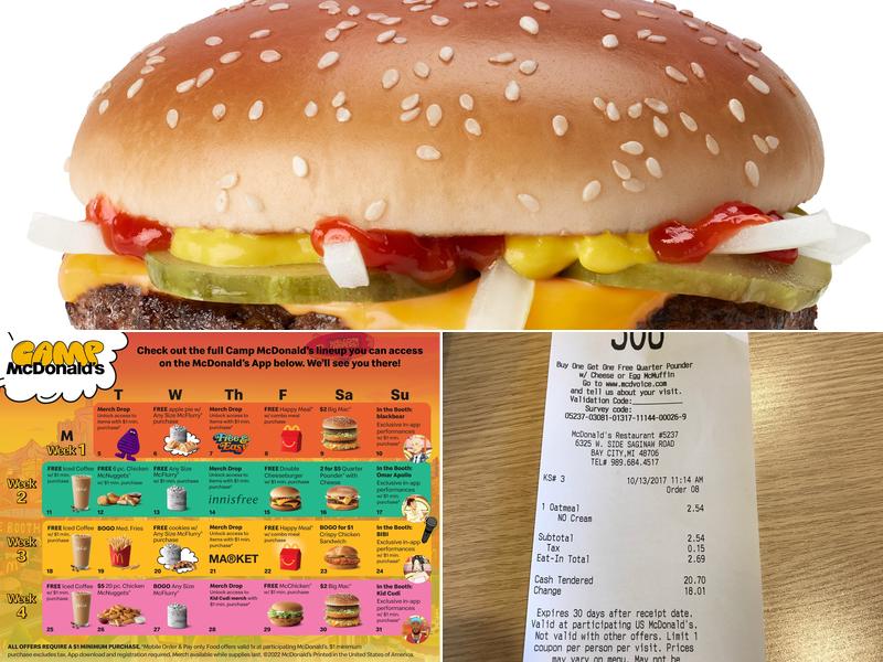 McDonald's Menu