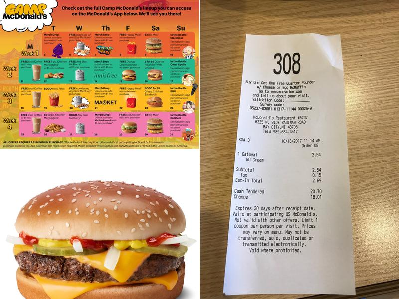 McDonald's Menu