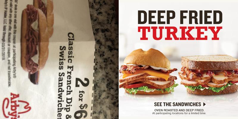 Arby's Menu
