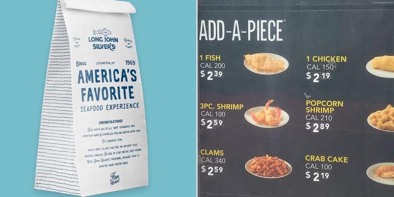 Long John Silver's Menu