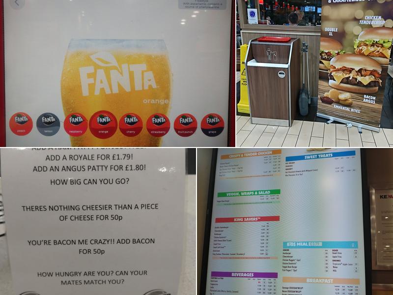 Burger King Menu