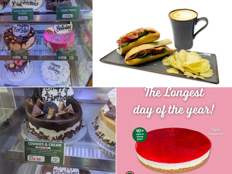 The Cake Solution Menu