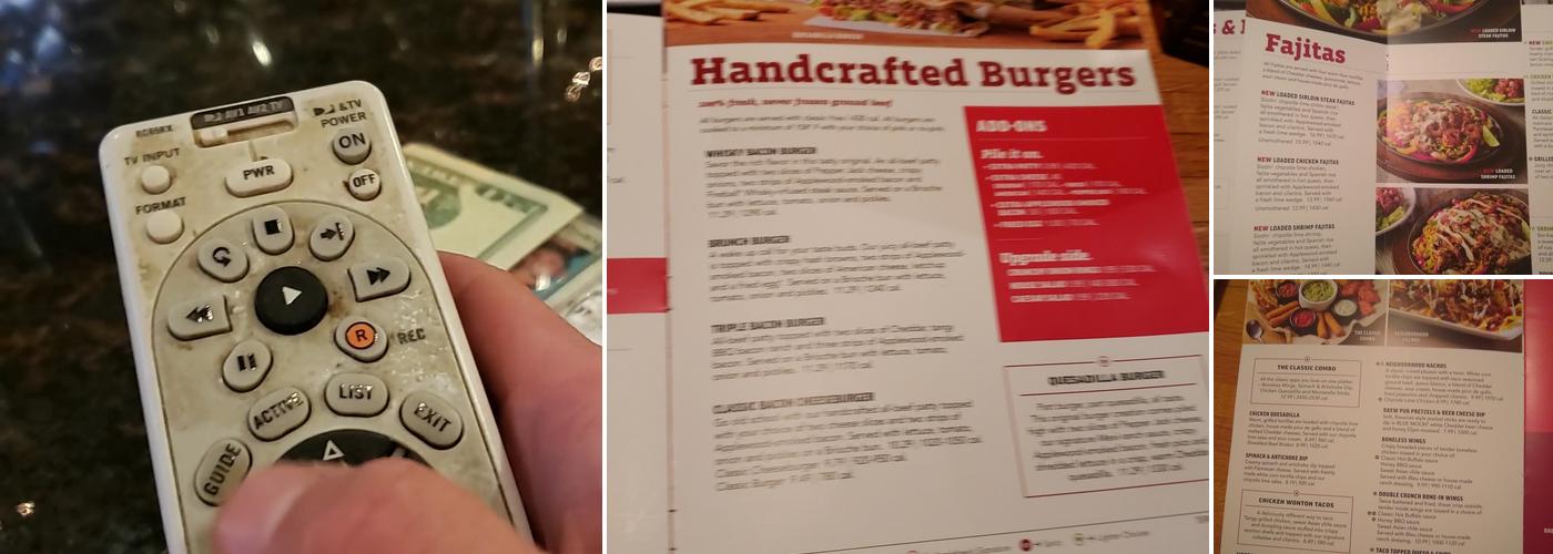 Applebee's Grill + Bar Menu