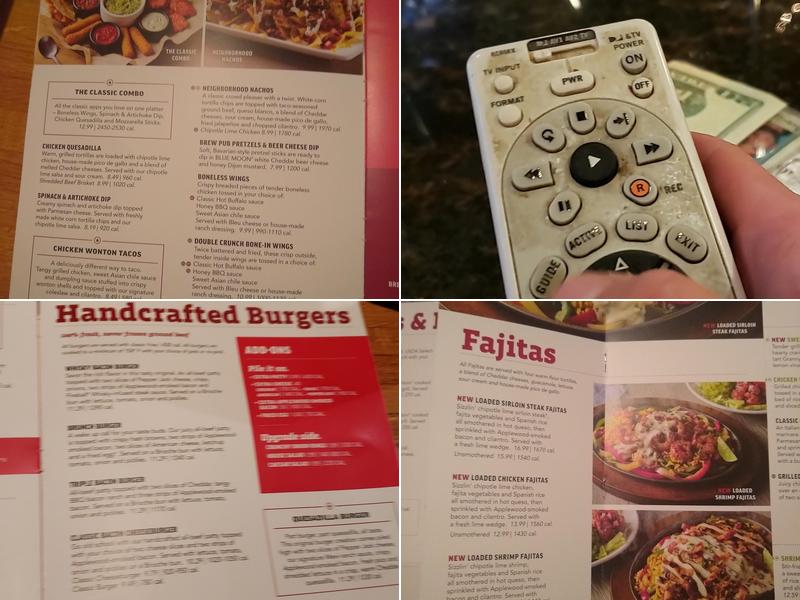 Applebee's Grill + Bar Menu