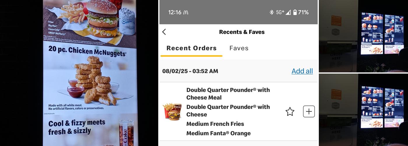 McDonald's Menu