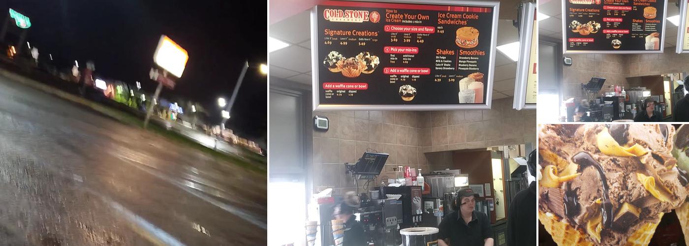 Cold Stone Creamery Menu