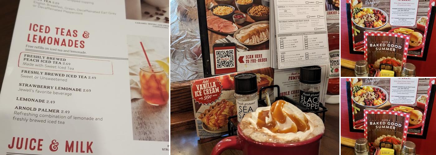 Bob Evans Menu