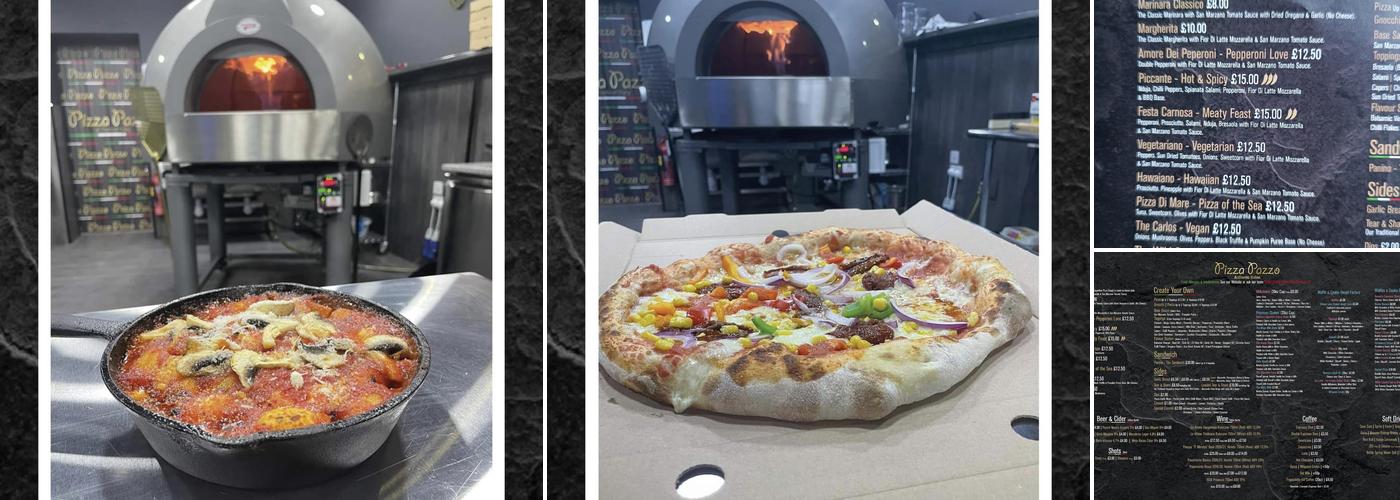 Pizza Pazzo & Desserts Menu