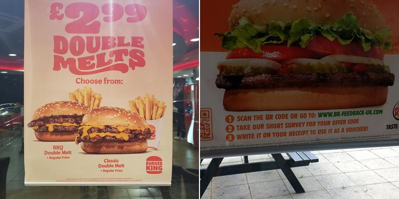 Burger King Menu