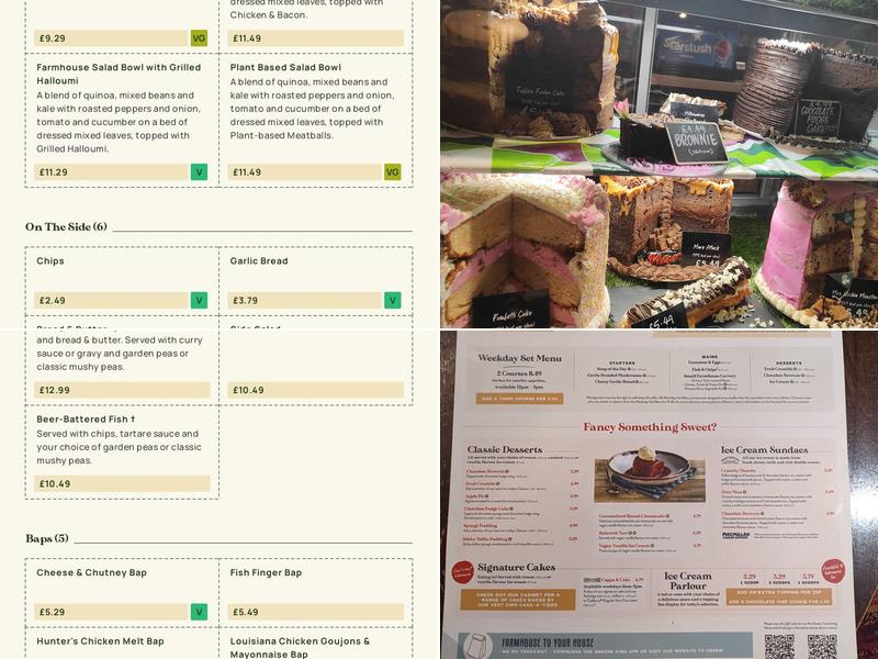 Walnut Tree Farm - Dining & Carvery Menu