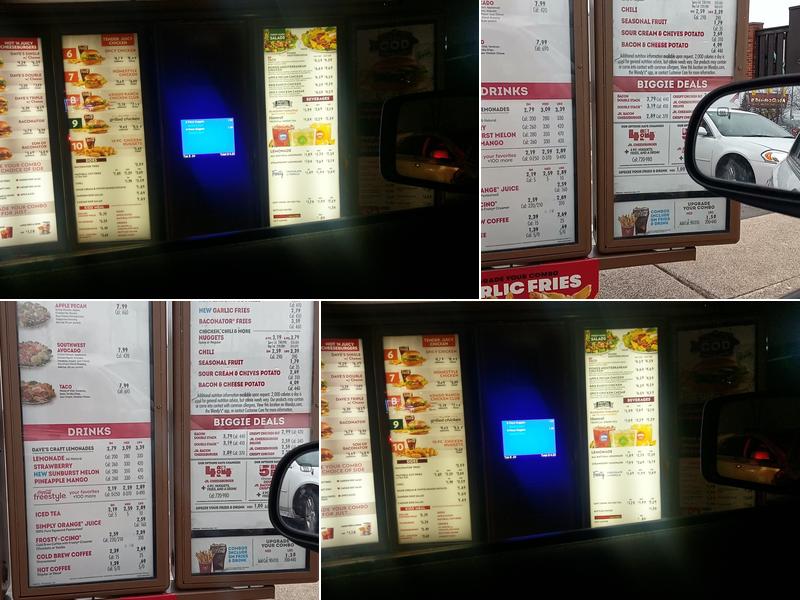 Wendy's Menu