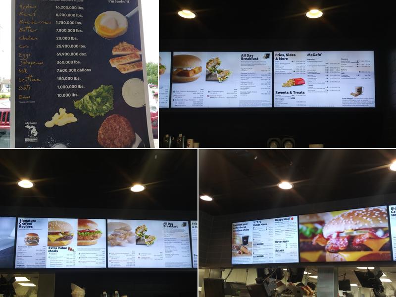 McDonald's Menu