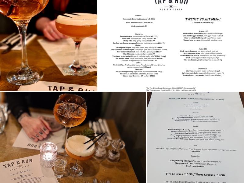 The Tap & Run Menu