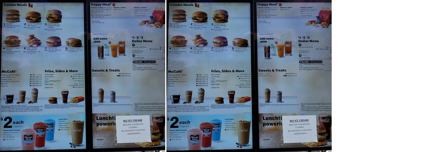 McDonald's Menu