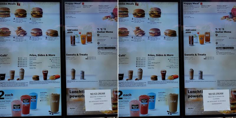 McDonald's Menu