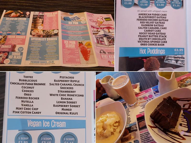 Sweet Obsession Gelato Oldham Menu