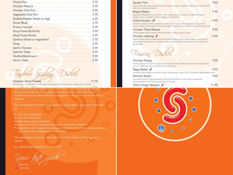 Simla Inn Tandoori Restaurant Menu