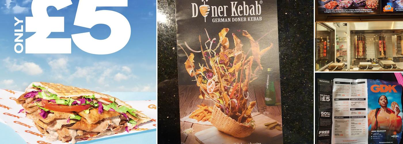 German Doner Kebab Menu