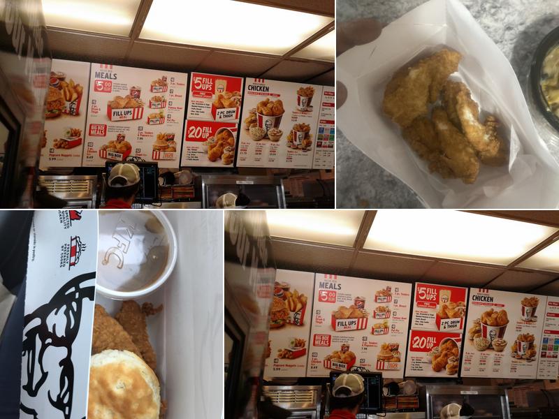KFC Menu