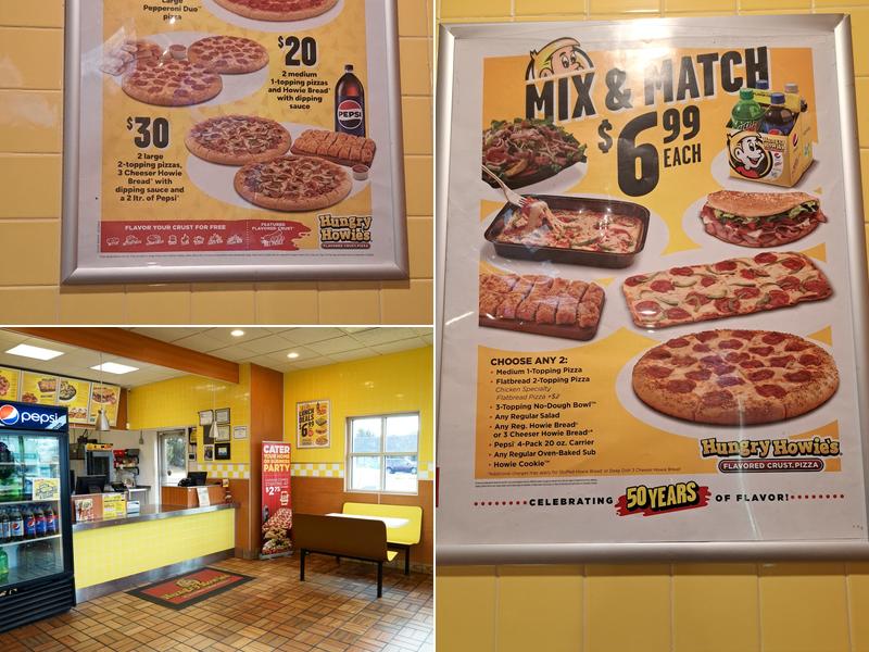 Hungry Howie's Pizza Menu