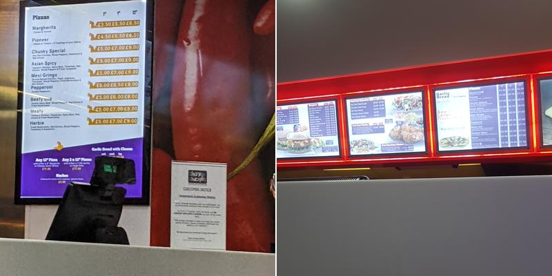 Chunky Chicken Oldham Menu