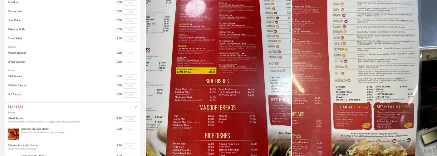 Lalahs Menu